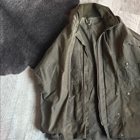 Vintage Filson Tin Cloth Packer Coat - Picture 2 of 6